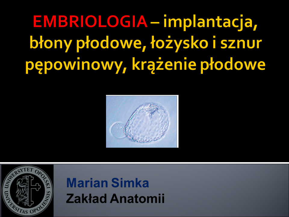 Course Image Embriologia - wykład